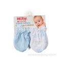 new arrival mitten organic fabric pure color lovely dog pattern baby washing glove